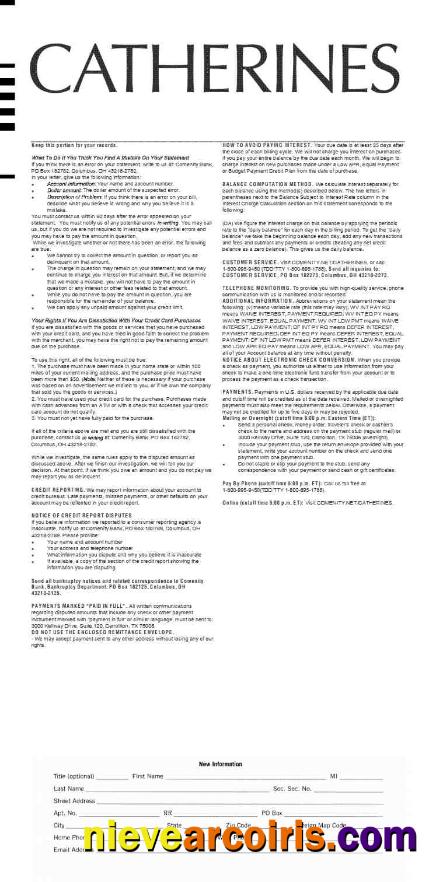 CATHERINES earnings statement 2